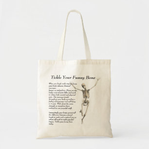 Bolso De Tela Skeleton