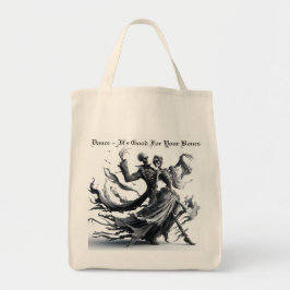 Bolso De Tela Skeleton