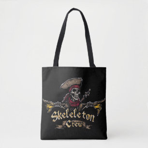 Bolso De Tela Skeleton Crew