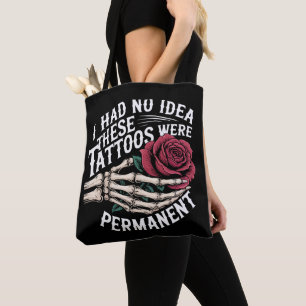 Bolso De Tela Skeleton Rosa