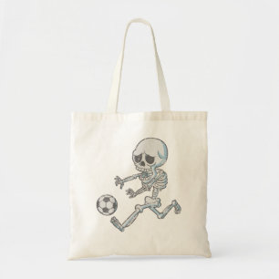 Bolso De Tela Skeleton Soccer Halloween Chicas niños hombres