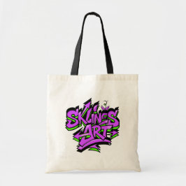 Bolso De Tela SklinesArt – Logotipo de Grafiti Audaz