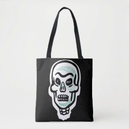 Bolso De Tela Skull clásico de Halloween | Puntos destacados de 