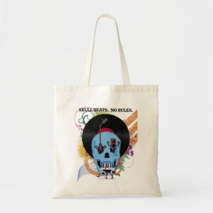 Bolso De Tela Skull Music Grunge Splatt