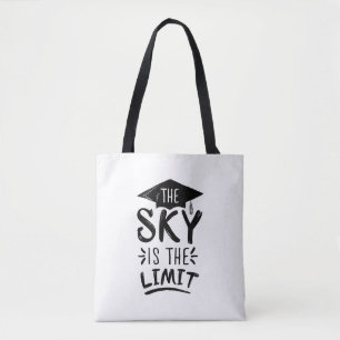 Bolso De Tela Sky es el límite de títulos de graduación intelige