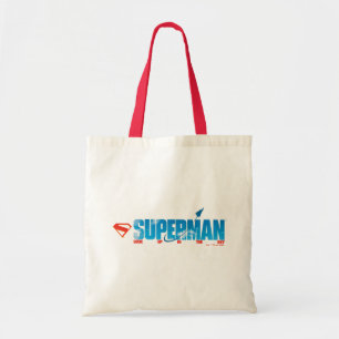 Bolso De Tela Skybound Superman Silhouette