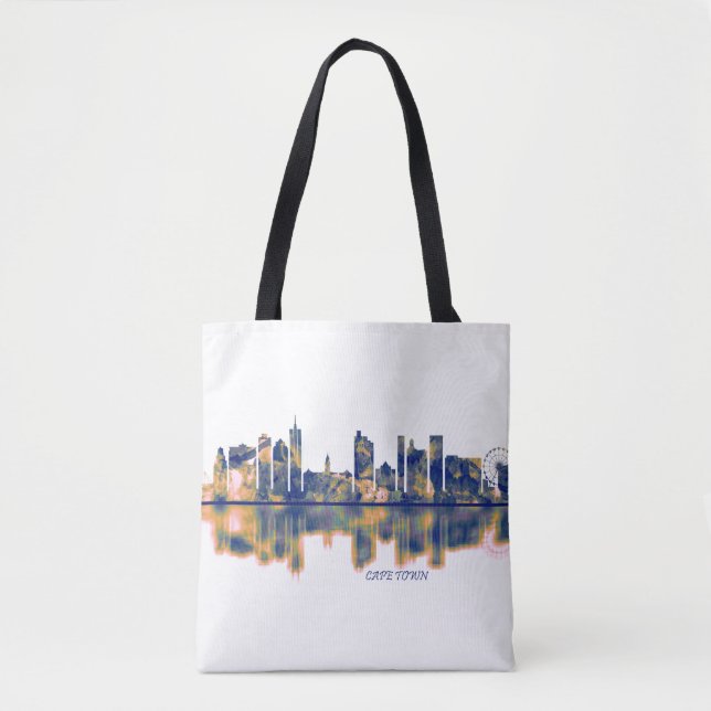 Bolso De Tela Skyline de Ciudad del Cabo (Anverso)