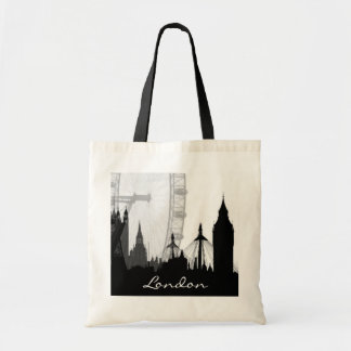 Bolso De Tela Skyline de Londres