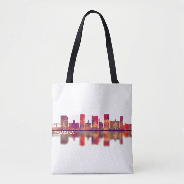 Bolso De Tela Skyline Pasadena (Anverso)