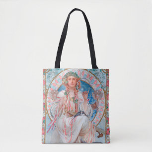 Bolso De Tela Slavia, Mucha