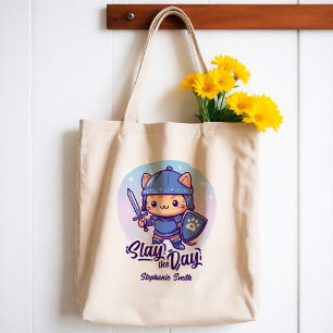 Bolso De Tela Slay el día