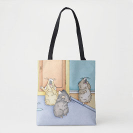 Bolso De Tela Sleepy Hamsters