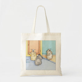 Bolso De Tela Sleepy Hamsters