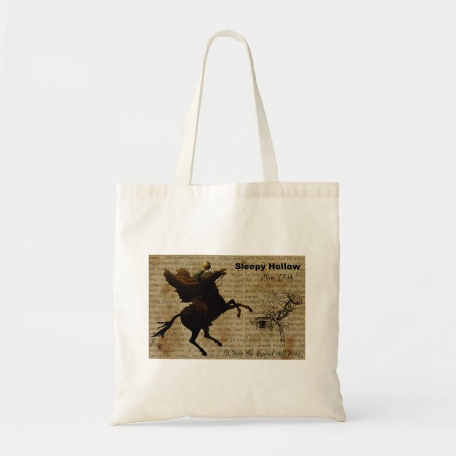 Bolso De Tela Sleepy Hollow Jinete sin cabeza 2 (Frente)