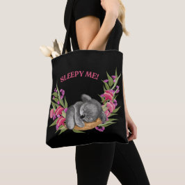 Bolso De Tela Sleepy Koala Tote Bag - Diseño acogedor y elegante