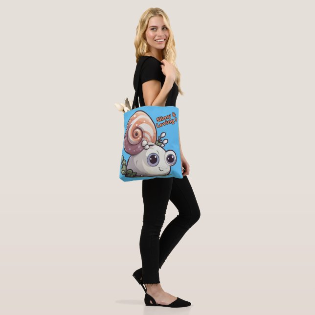 Bolso De Tela Slimy and Love It (Puesto)