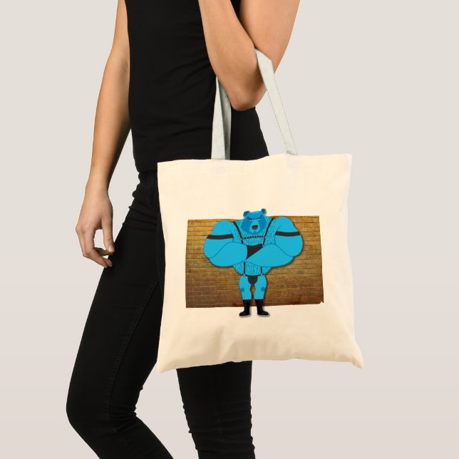Bolso De Tela SlipperyJoe's gay musgo personalizado thong leathe (Anverso (producto))