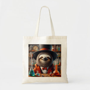 Bolso De Tela Sloth Mad Scientist