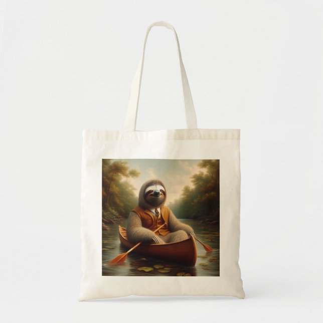 Bolso De Tela Slots In A Canoe (Frente)