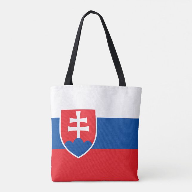 Bolso De Tela Slovakia Flag (Reverso)