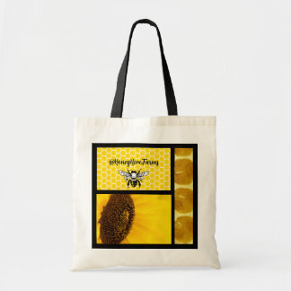 Bolso De Tela Small Apiary Hive Honey business Tote Bag