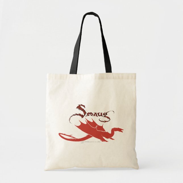 Bolso De Tela SMAUG™ Silhouette & Name (Frente)