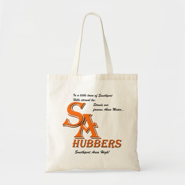 Bolso De Tela Smethport Hubbers Alma Mater Tote Bag (Frente)