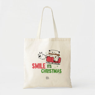 Bolso De Tela Smile, it's Christmas   
