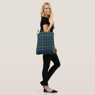 Bolso De Tela Smith Clan Tartan Plaid Scottish Pattern