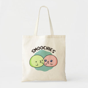 Bolso De Tela Smoochies divertidos besando a Mochi Pun