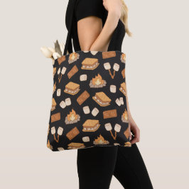 Bolso De Tela S'mores Vintage Camping Malvavisco Hoguera Campame