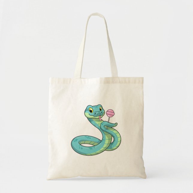 Bolso De Tela Snack con Lollipop (Frente)