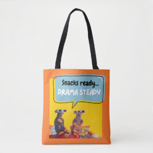 Bolso De Tela Snacks Listos, Drama Steady