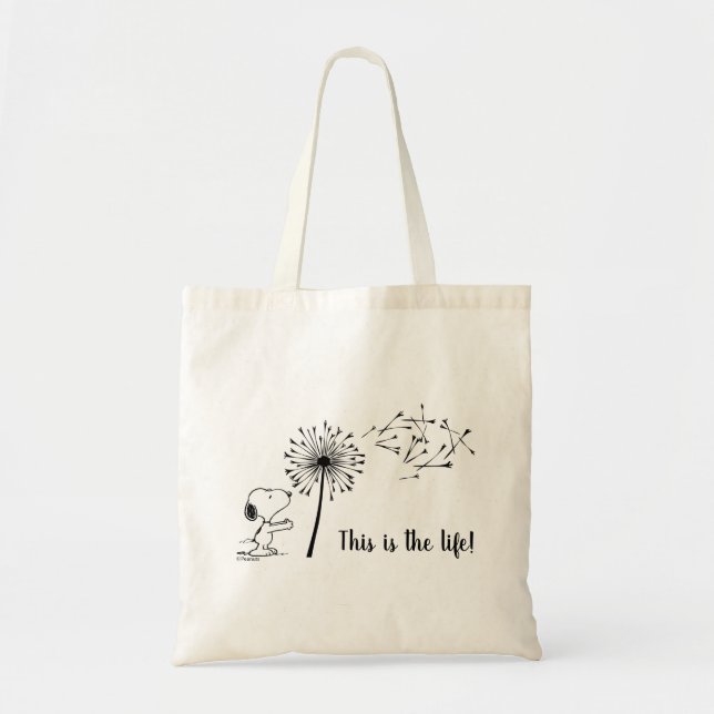 Bolso De Tela Snoopy con Dandelion (Frente)