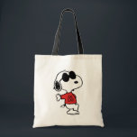 Bolso De Tela Snoopy "Joe Cool"<br><div class="desc">Upgrade your daily carry with the timeless swagger of the Peanuts gang. This "Joe Cool" Canvas Tote Bag turns a practical accessory into a style statement. Featuring a classic, high-contrast print, it showcases Snoopy in his iconic "Joe Cool" persona—shades on, red sweater popping against the natural canvas fabric—ready to handle...</div>