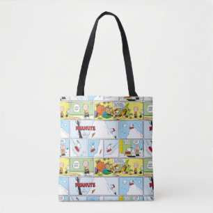 Bolso De Tela Snoopy Sled Riding Food Dish
