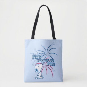 Bolso De Tela Snoopy Star Spangling Fun