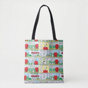 Bolso De Tela Snoopy y sus hermanos Andy & Olaf