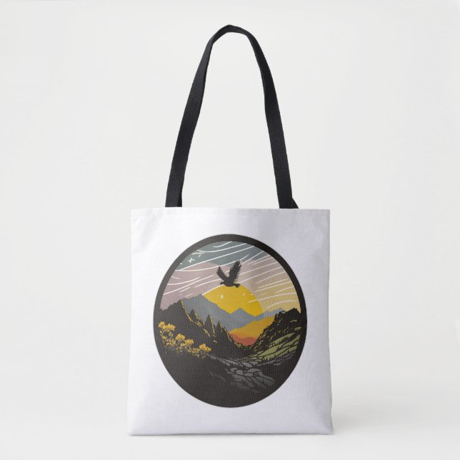 Bolso De Tela Snowdonia (Anverso)