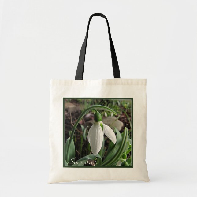 Bolso De Tela Snowdrop (Frente)