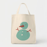 Bolso De Tela snowman Christmas tote bag<br><div class="desc">Our holiday tote bags are perfect for lugging around your homework,  office supplies,  and other shopping purchases.</div>