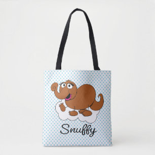 Bolso De Tela Snuffleupagus Doodley Graphic