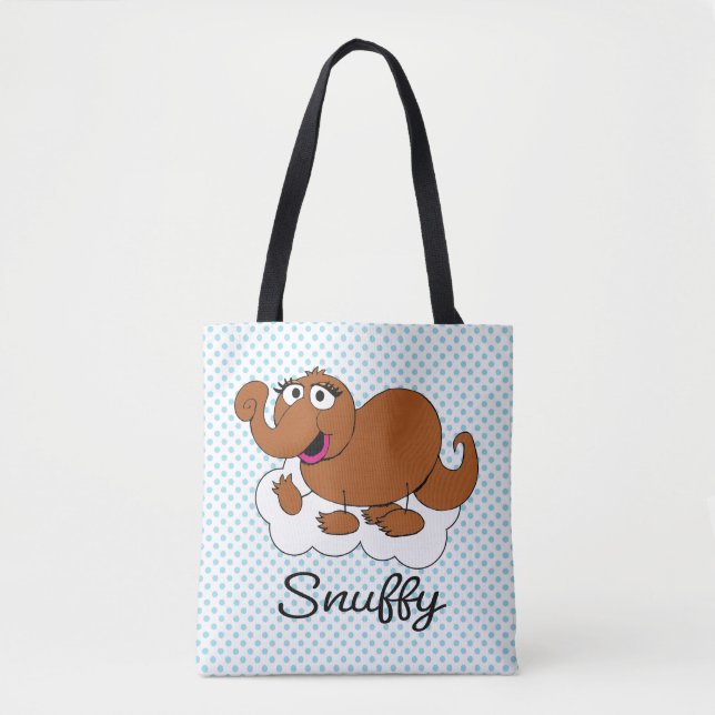 Bolso De Tela Snuffleupagus Doodley Graphic (Anverso)