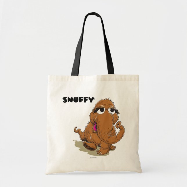 Bolso De Tela Snuffy Antiguo (Frente)