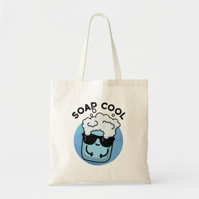 Bolso De Tela Soap Guay Funny Soap Pun (Frente)