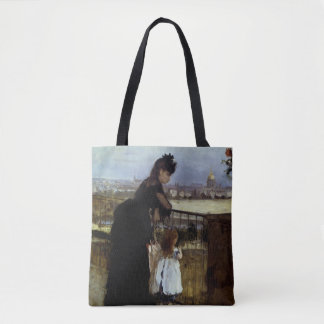 Bolso De Tela Sobre el balcón de Berthe Morisot