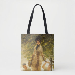 Bolso De Tela Sobre el Támesis de James Tissot, el realismo vint