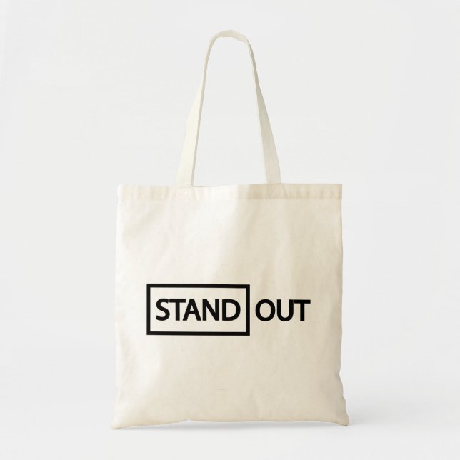 Bolso De Tela Sobresaliente que se destaca (Frente)