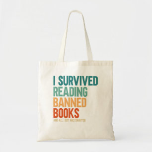 Bolso De Tela Sobreviví a leer libros prohibidos en libros sobre