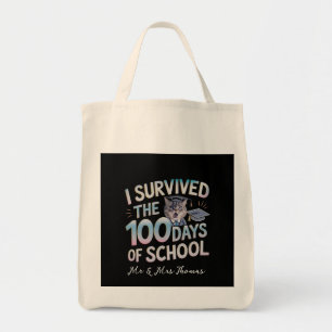 Bolso De Tela Sobreviví a los 100 días de colegio - Celebro 100